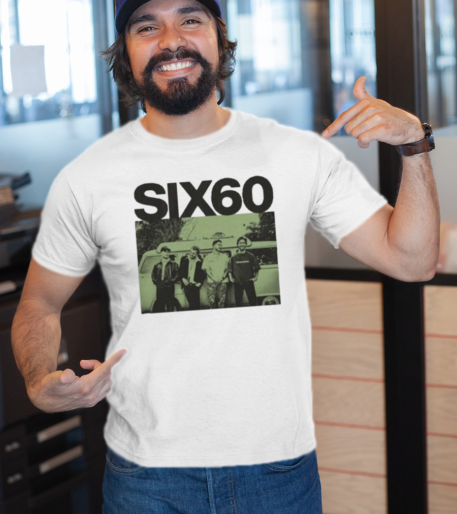 SIX60 The Van Band Photo Vintage Style T-Shirt