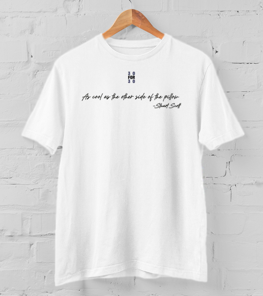 Stuart Scott ESPN 30 For 30 As Cool As The Other Side Of The Pillow T-Shirt