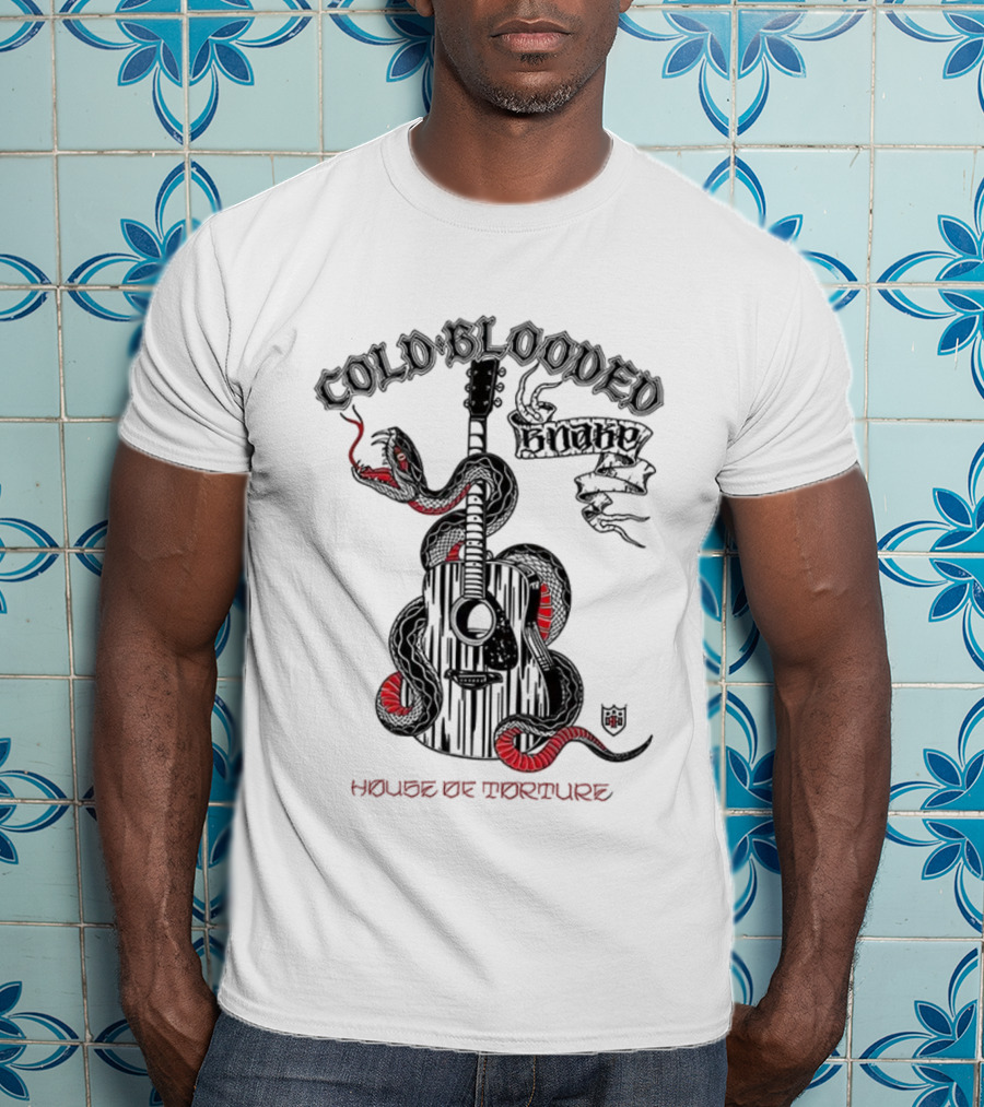 Cold Blooded Snake Guitar House Of Torture T-Shirt