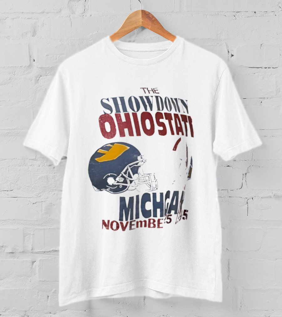 Ohio State Buckeyes Vs Michigan Wolverines Showdown November 25th 1995 T-Shirt