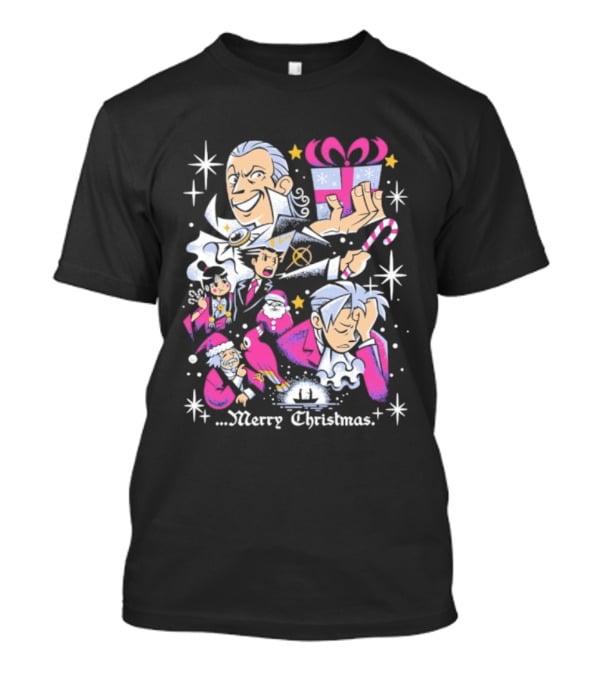 Almost Merry Christmas Santa And Presents Holiday Humor T-Shirt