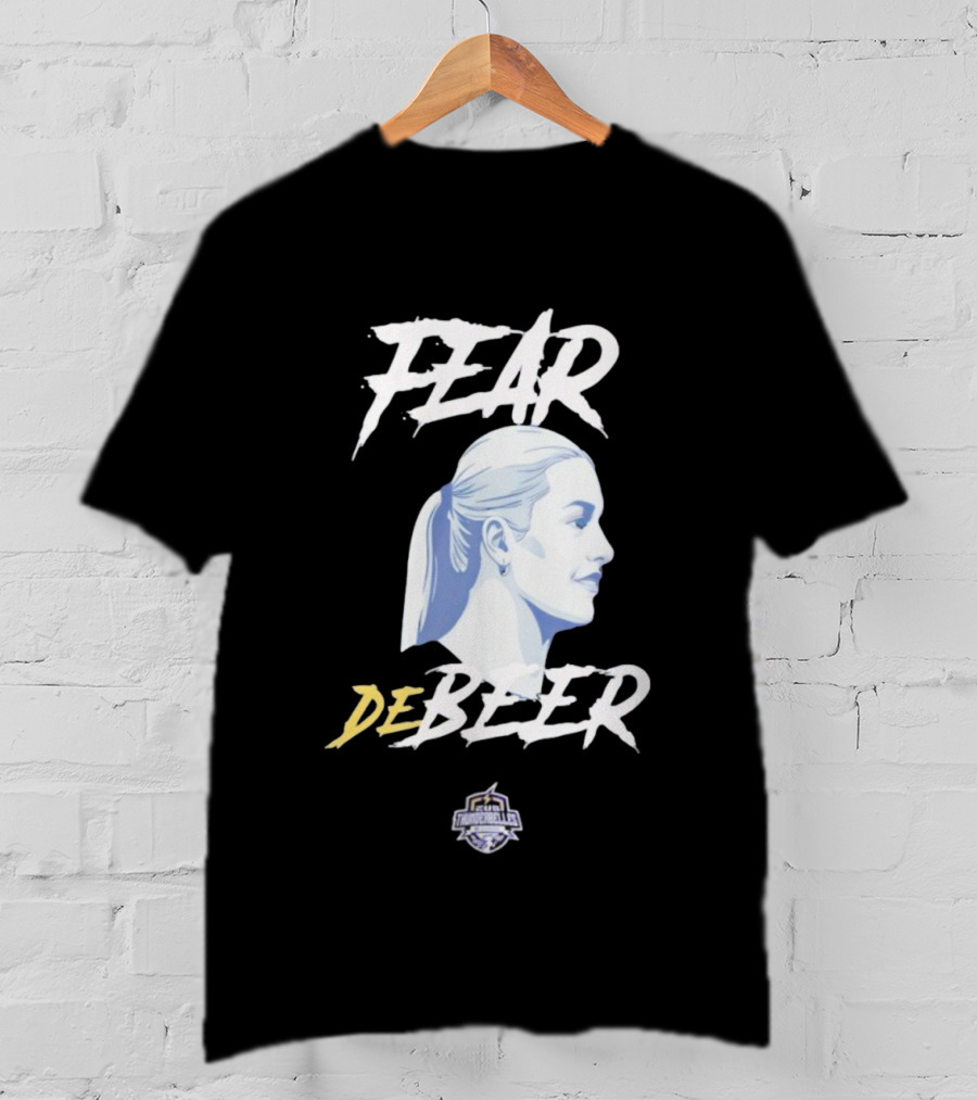 Fear DeBeer Thunderbelles Profile Portrait T-Shirt