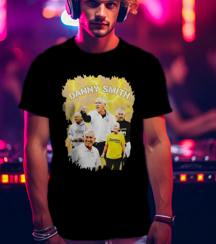 Danny Smith Pittsburgh Steelers Fan Coach Tribute T-Shirt
