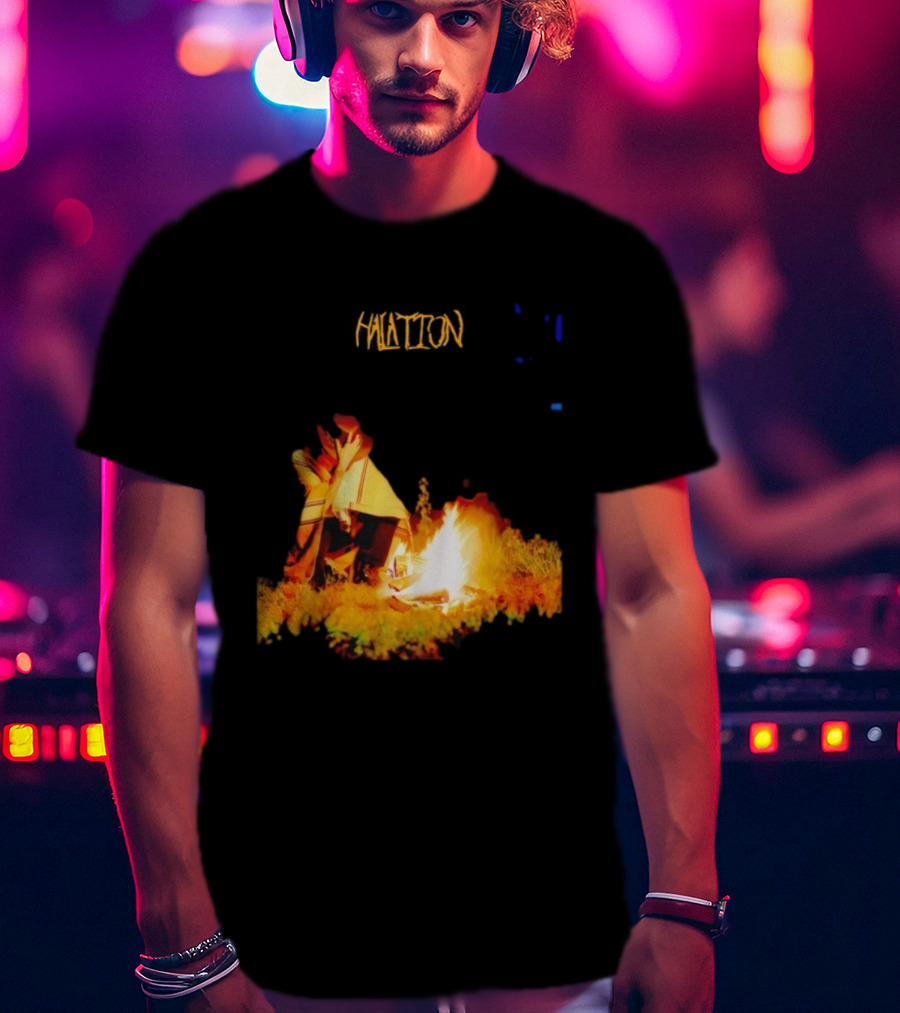 Halation Campfire Tour 2026 Cozy Wilderness Adventure T-Shirt