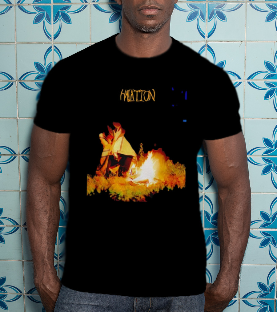 Halation Campfire Tour 2026 Cozy Wilderness Adventure T-Shirt