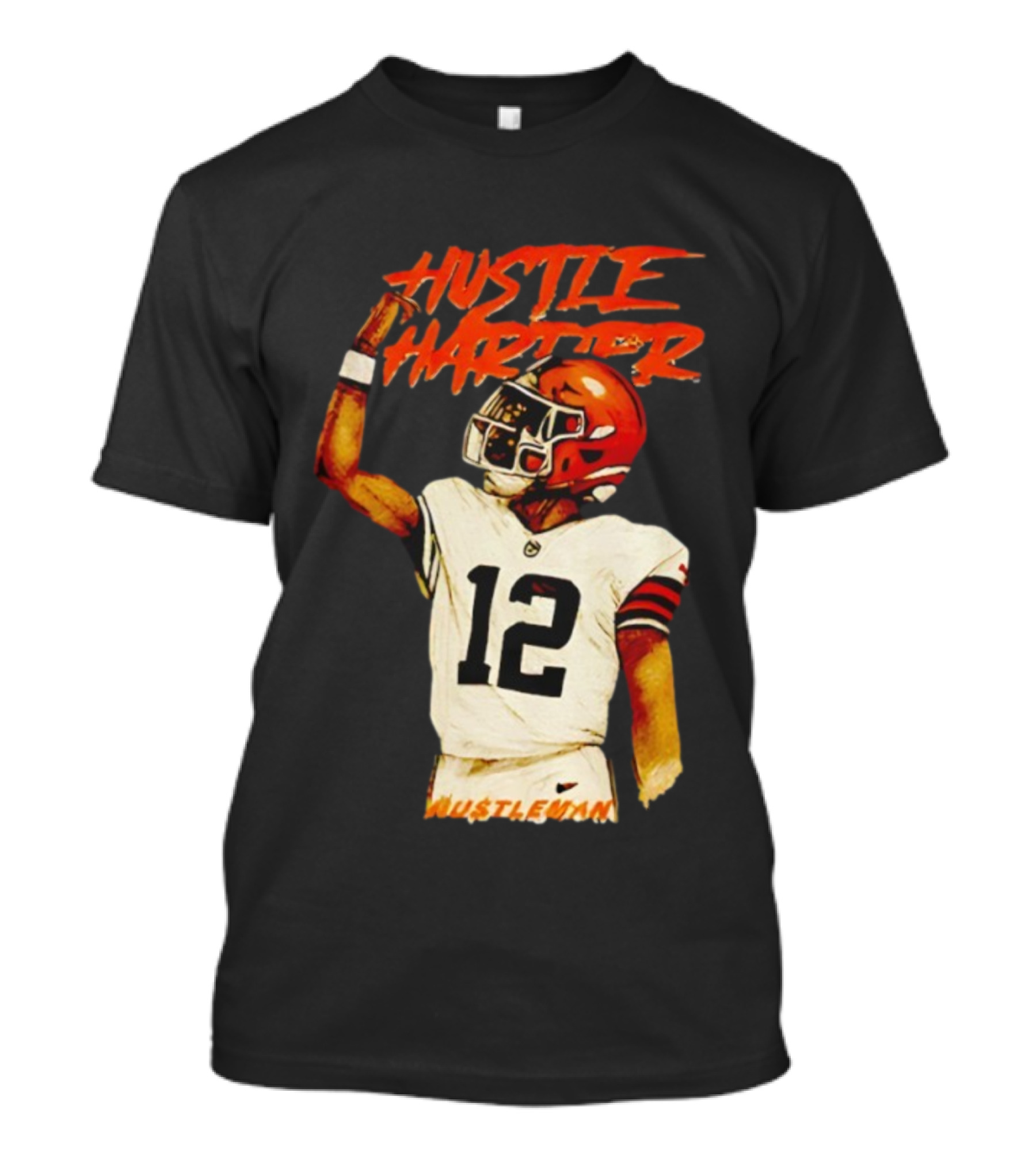 Hustle Harder 12 AU$TLEUWAN Legendary Shedeur Man T-Shirt