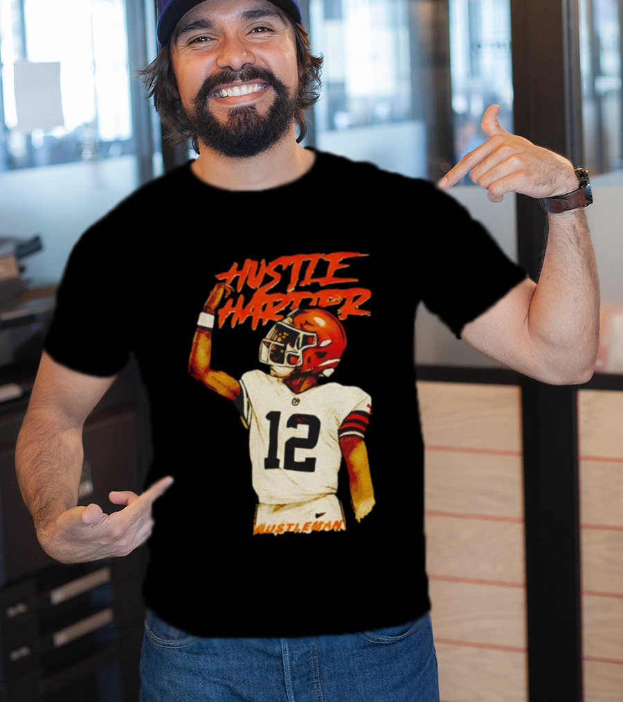 Hustle Harder 12 AU$TLEUWAN Legendary Shedeur Man T-Shirt