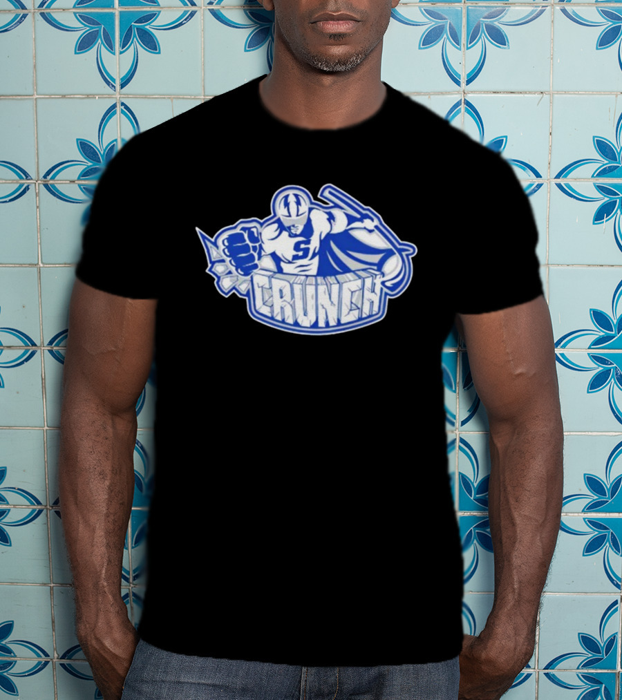 Syracuse Crunch Hockey Hero Logo Iconic Team Design T-Shirt