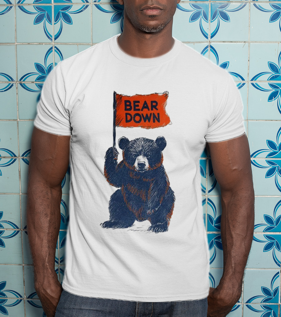 Bear Down Chicago Bears Football 2025 NFL Fan Gear T-Shirt