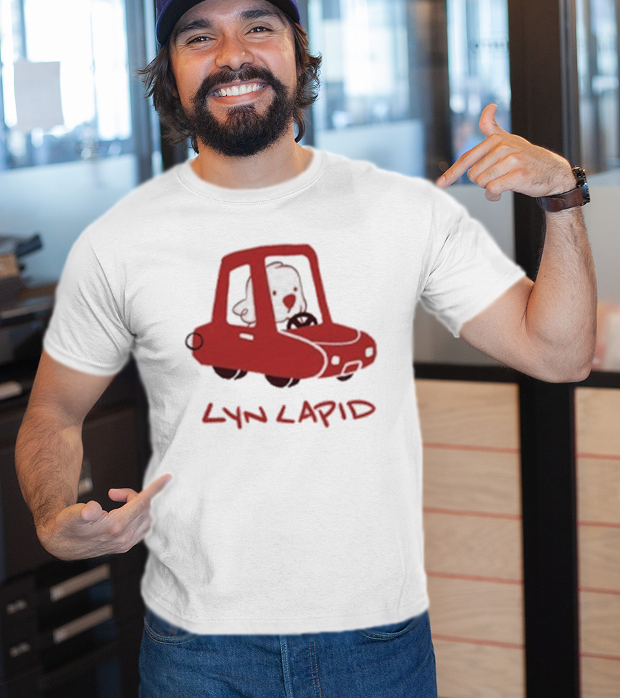 Lyn Lapid Driving Toy Car Illustration T-Shirt