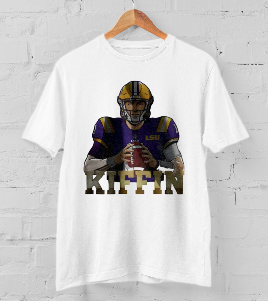 Kiffin Lane Kiffin NCAA LSU Football Captain T-Shirt
