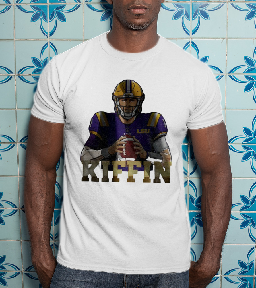 Kiffin Lane Kiffin NCAA LSU Football Captain T-Shirt