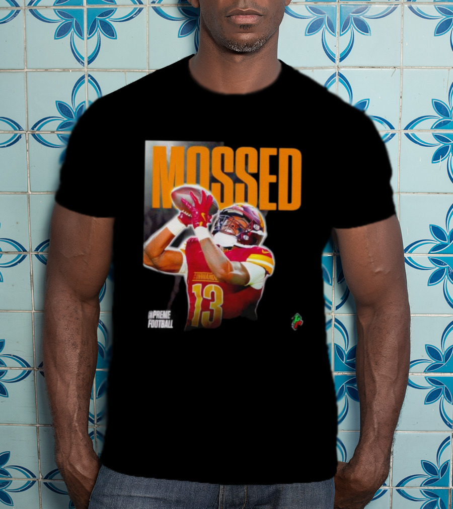 Commanders Treylon Burks 13 Mossed Catch Of The Year Football T-Shirt