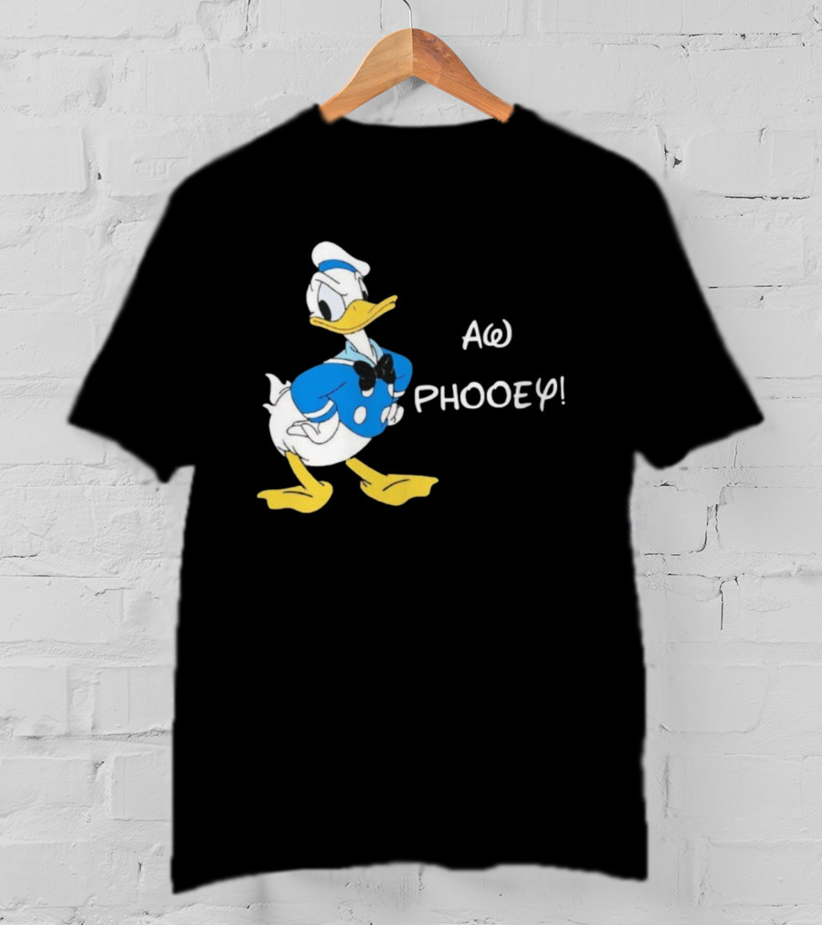 Donald Duck Aw Phooey Comic Pose Expression T-Shirt
