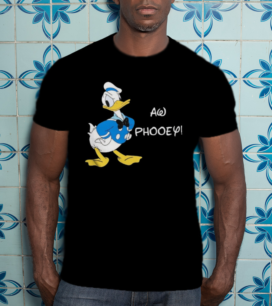 Donald Duck Aw Phooey Comic Pose Expression T-Shirt