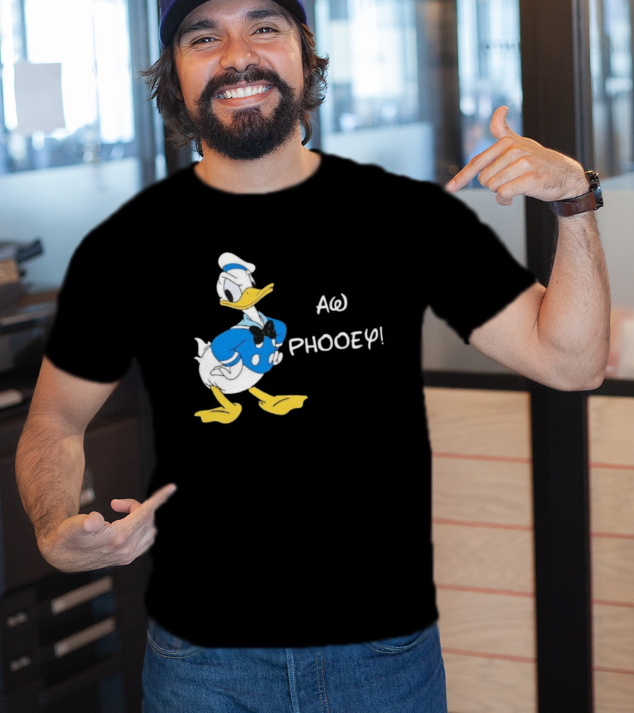 Donald Duck Aw Phooey Comic Pose Expression T-Shirt