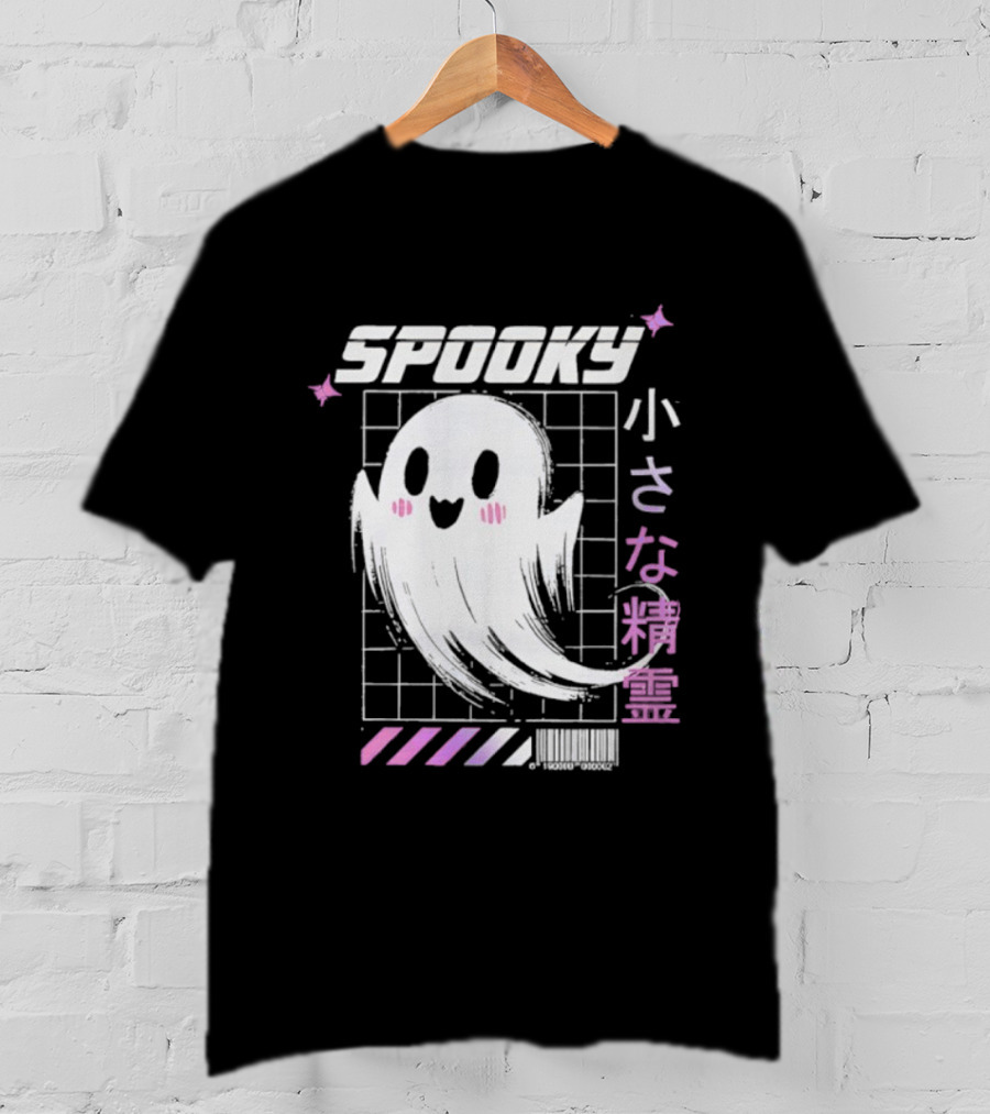 Spooky Ghost Cute Kawaii Spirit T-Shirt