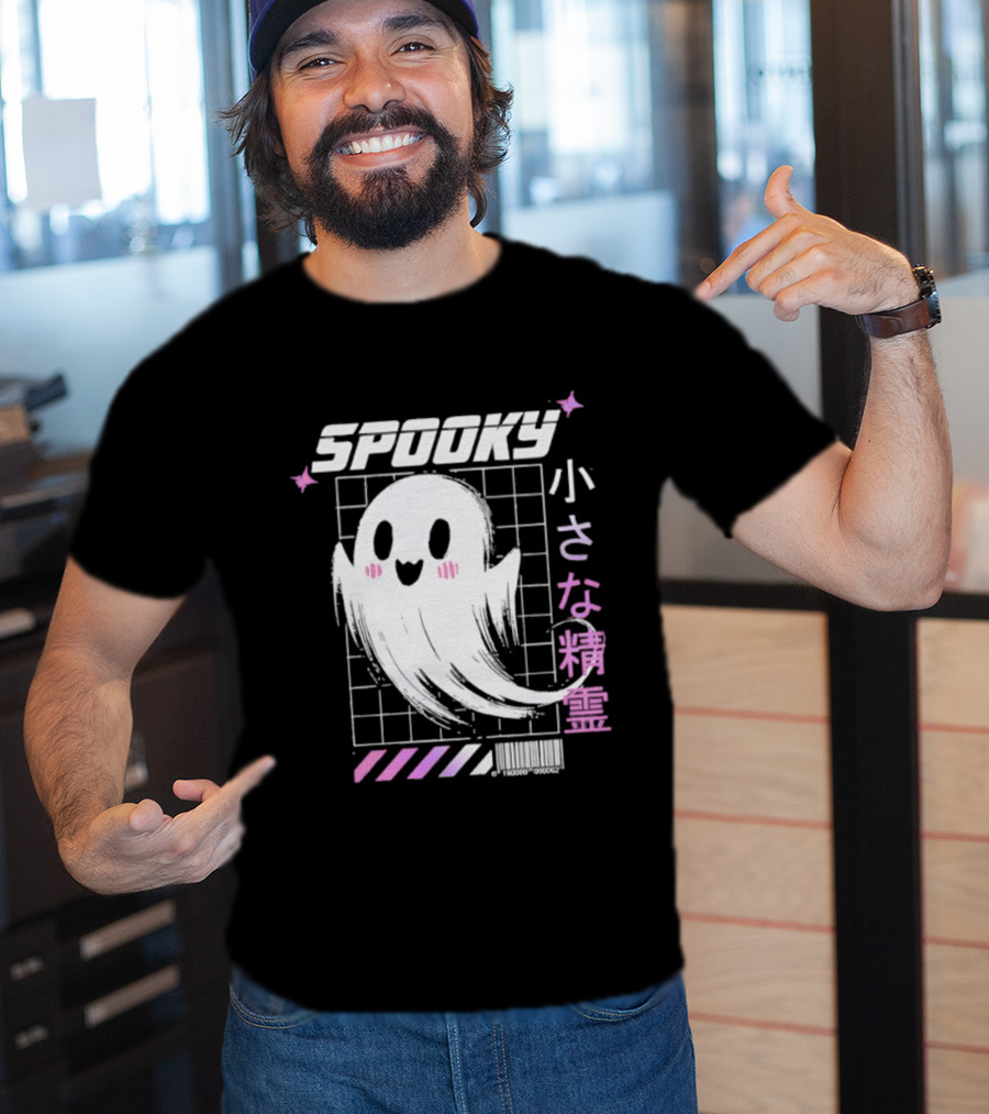 Spooky Ghost Cute Kawaii Spirit T-Shirt