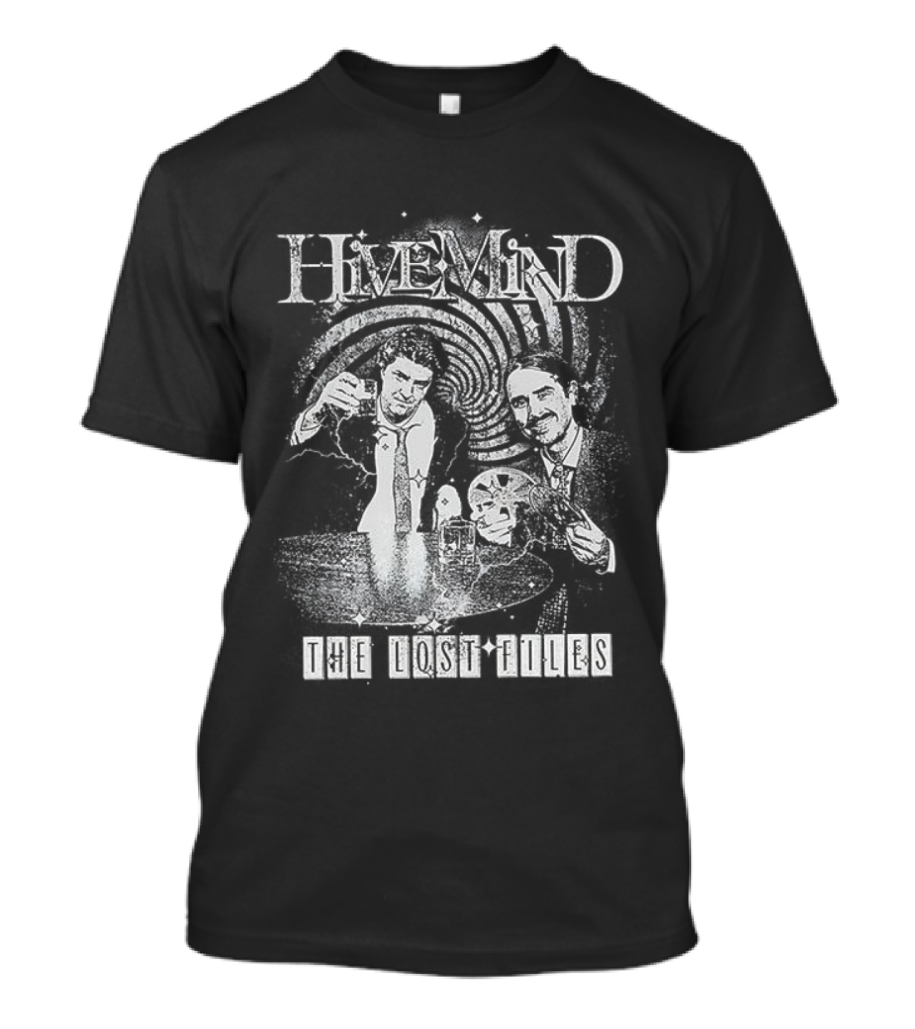 Hivemind Brain Drinking Signals The Lost Files T-Shirt