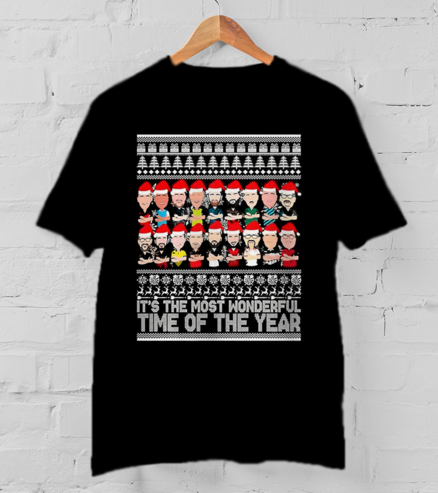 Its The Most Wonderful Time Of The Year Darts Ugly Christmas Jumpers T-Shirt