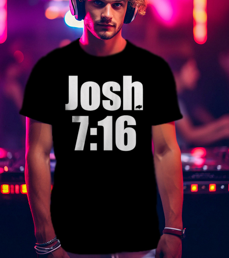Buffalo Bills Josh 716 Logo T-Shirt