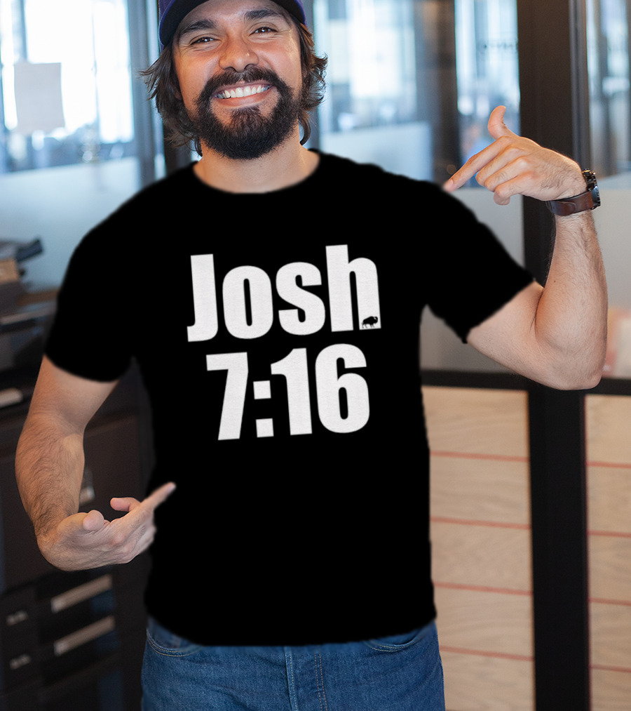 Buffalo Bills Josh 716 Logo T-Shirt