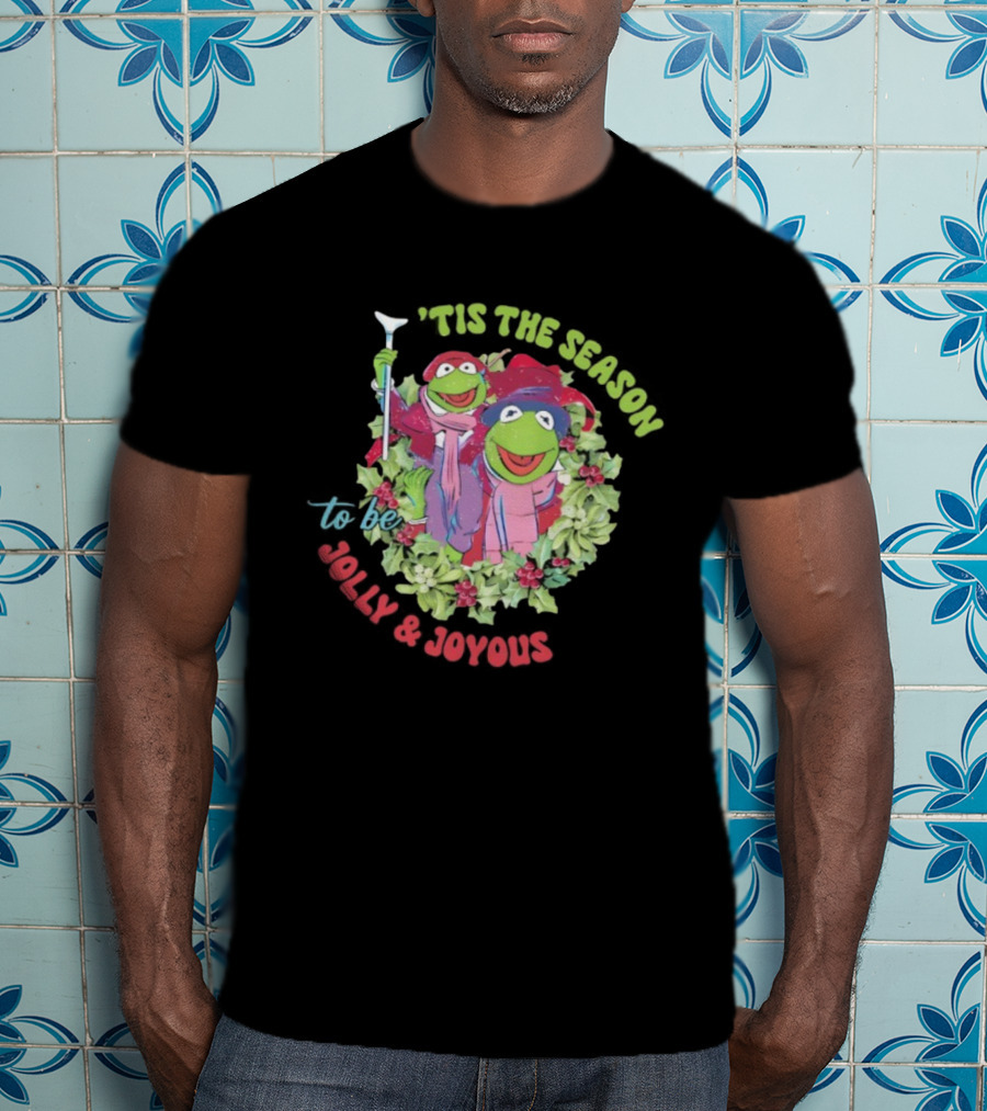 Muppets Christmas Carol Tis The Season Be Merry And Joyous T-Shirt