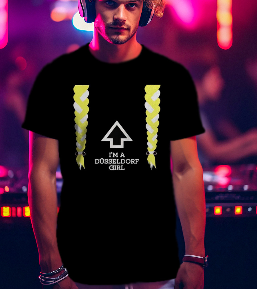 Nick Jonas Christmas Düsseldorf Girl Festive Braids T-Shirt
