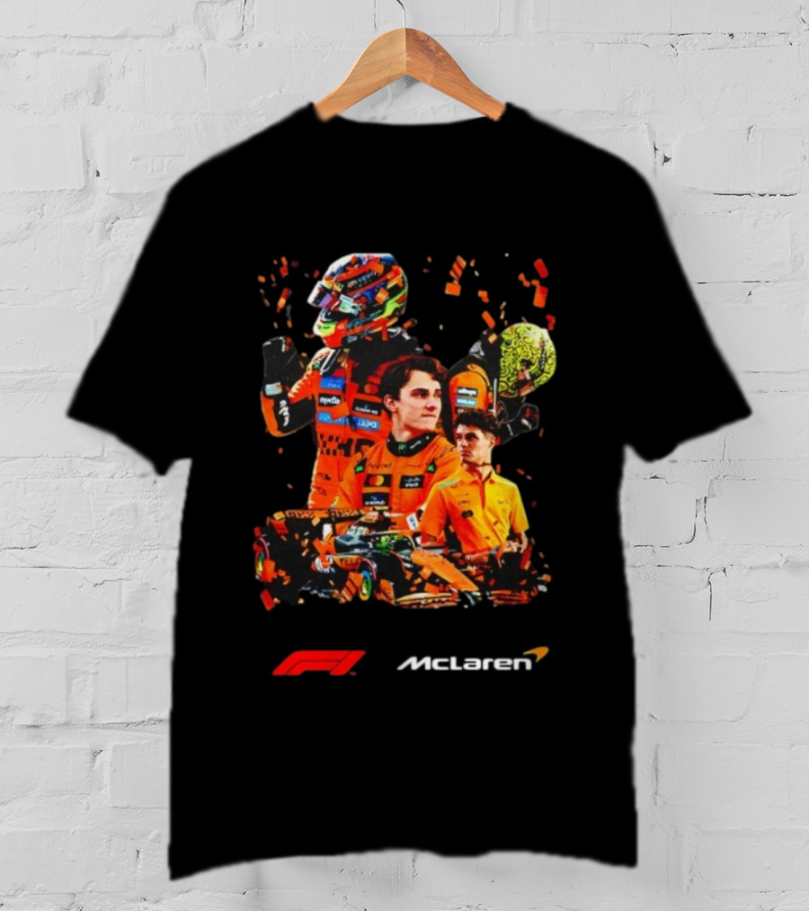 Oscar Piastri McLaren F1 Racing Team Formula One Seventh T-Shirt
