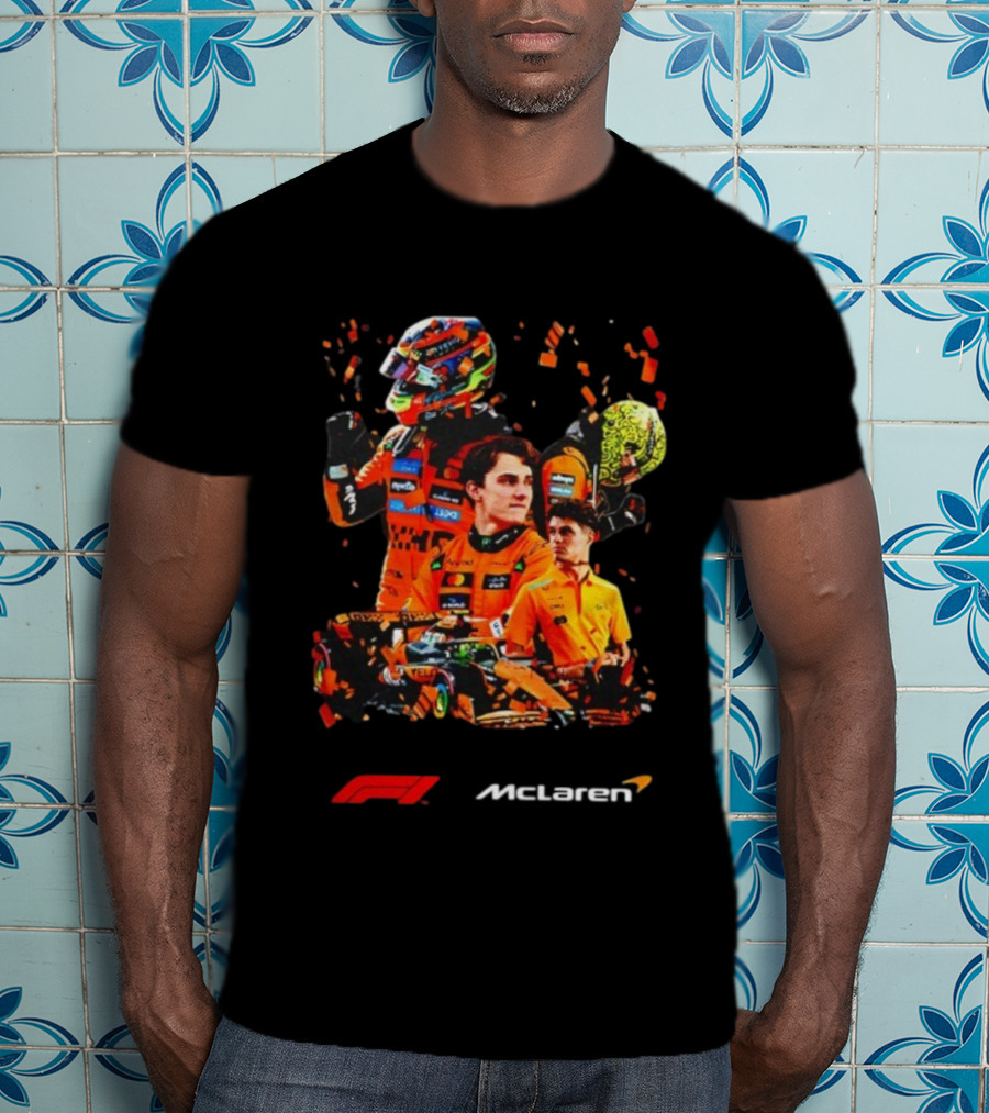 Oscar Piastri McLaren F1 Racing Team Formula One Seventh T-Shirt