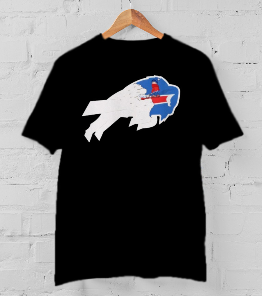 Buffalo Bills Winter Snow Plow Kid Theme T-Shirt