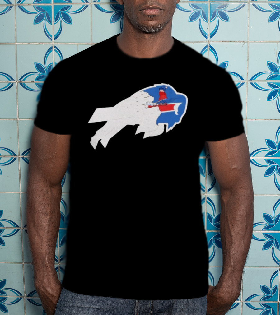 Buffalo Bills Winter Snow Plow Kid Theme T-Shirt