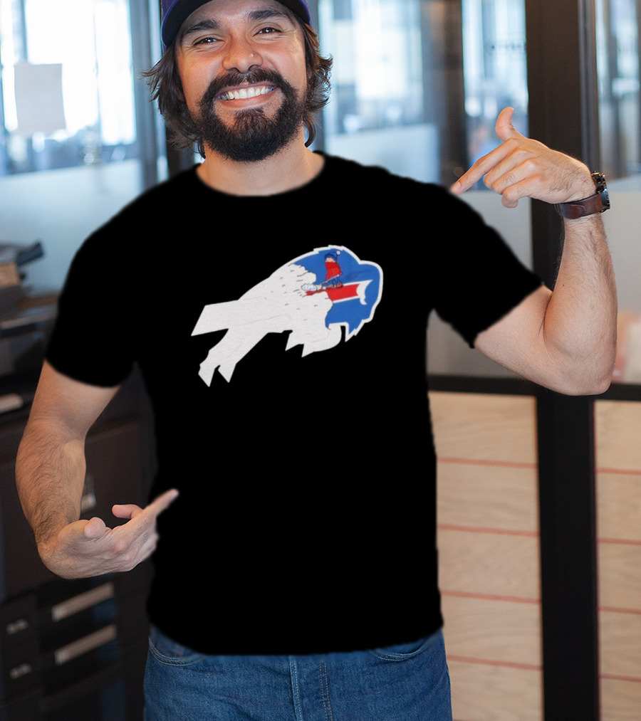 Buffalo Bills Winter Snow Plow Kid Theme T-Shirt