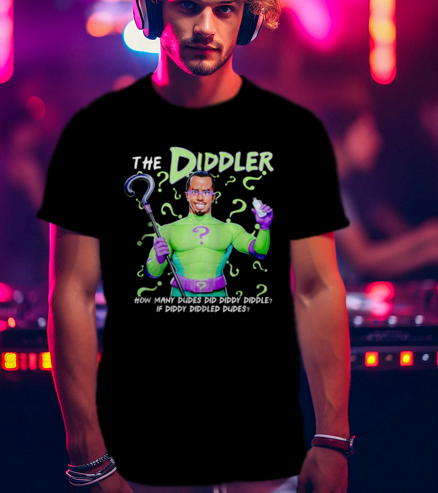 The Ediddler Diddler Diddy Diddle Dudes Mystery Questions T-Shirt
