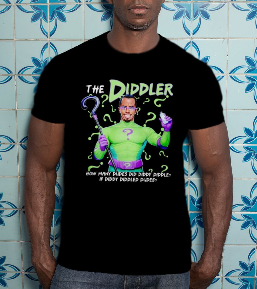 The Ediddler Diddler Diddy Diddle Dudes Mystery Questions T-Shirt
