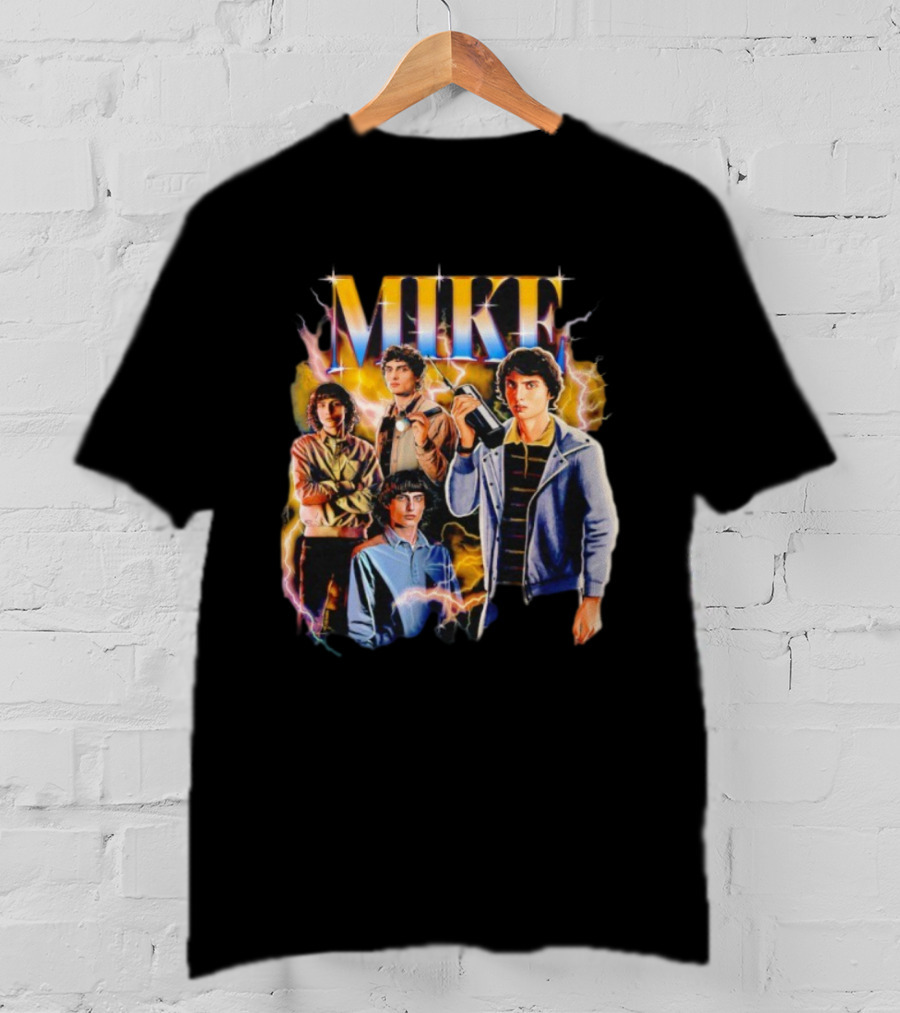 Stranger Things Mike Retro Lightning Nostalgia T-Shirt