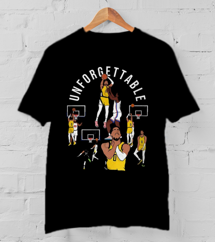 Unforgettable Tyrese Haliburton Basketball Highlight Moments T-Shirt