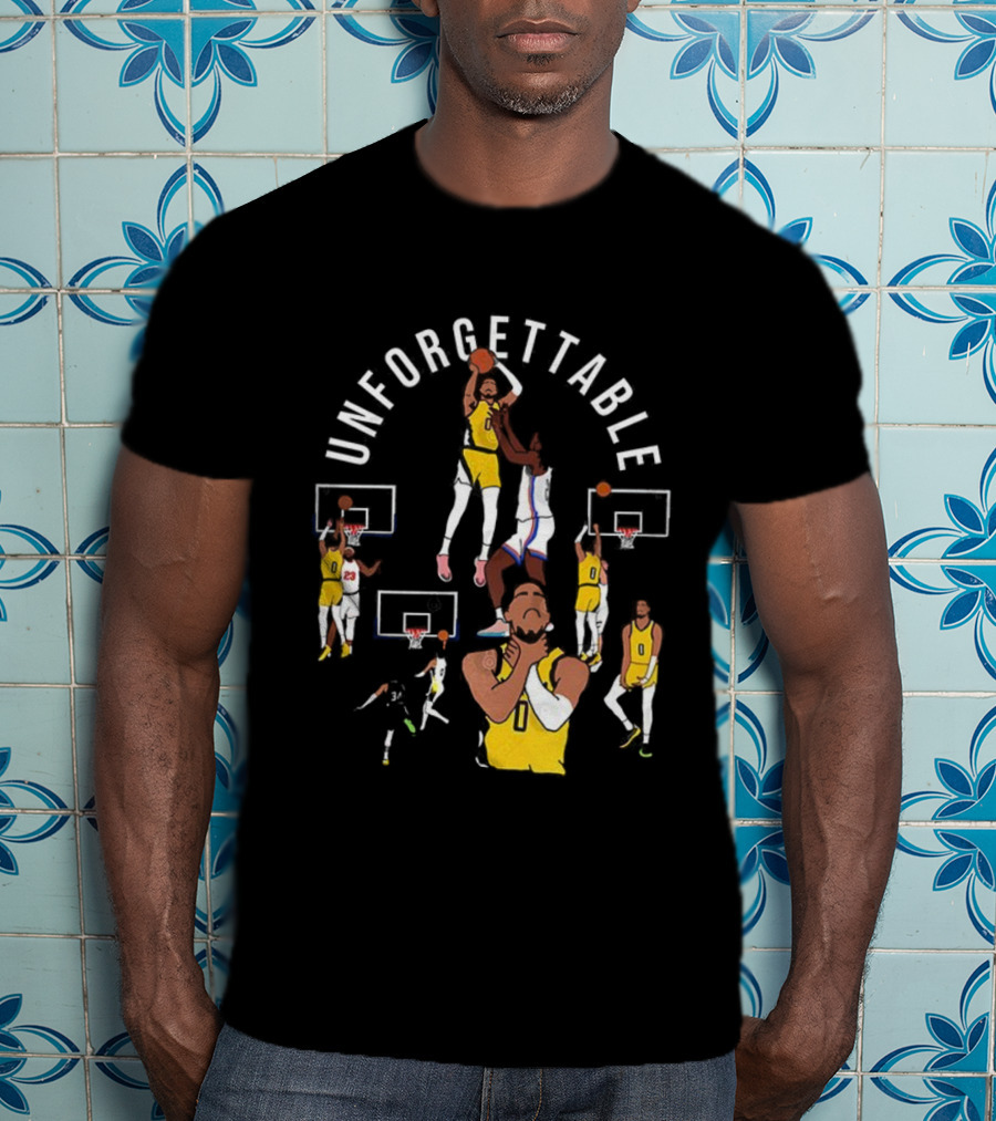 Unforgettable Tyrese Haliburton Basketball Highlight Moments T-Shirt