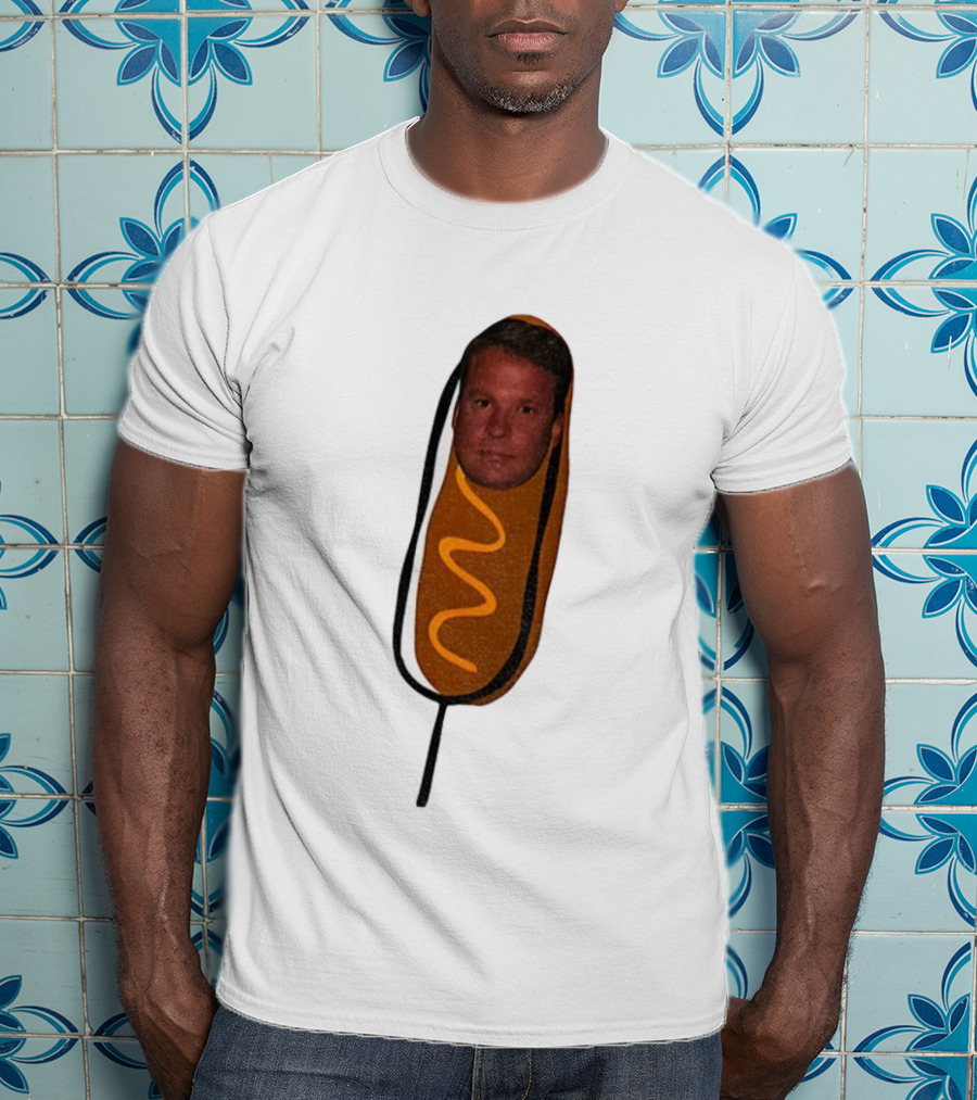 Kiffin Lane Funny Hot Dog LSU Tigers Football Cartoon T-Shirt