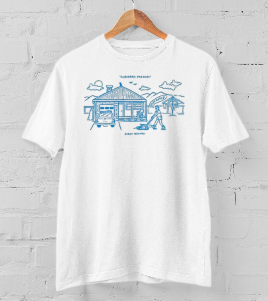 Suburban Paradise Jordy Maxwell Wholesome House Scene T-Shirt