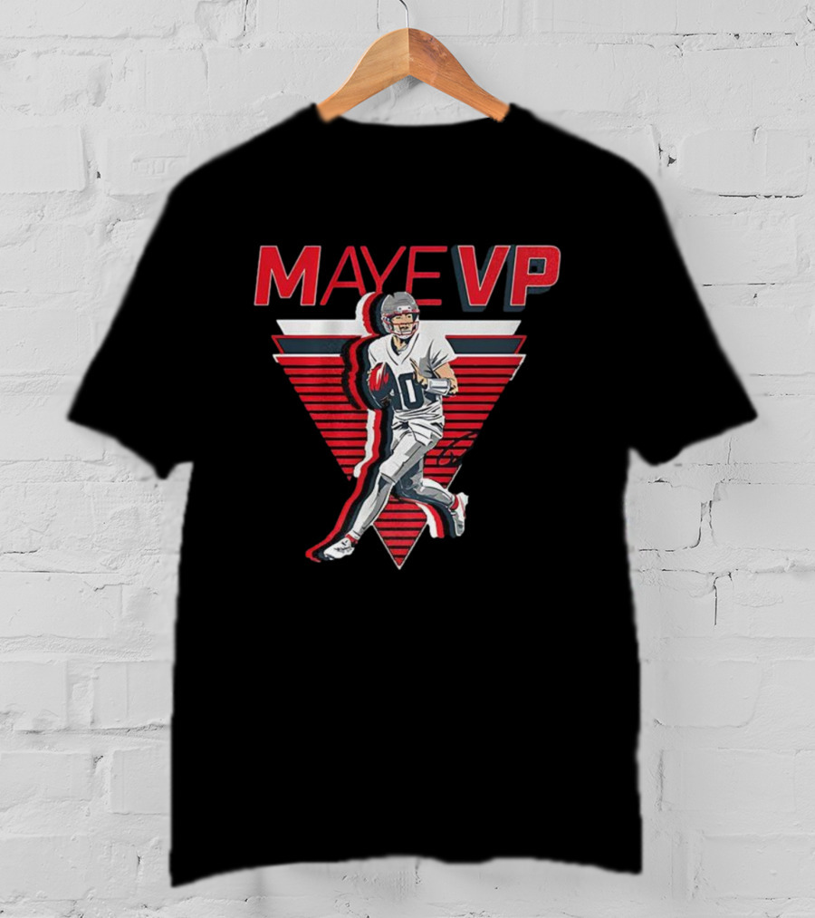 Drake MayeVP New England Patriots Football Signature T-Shirt