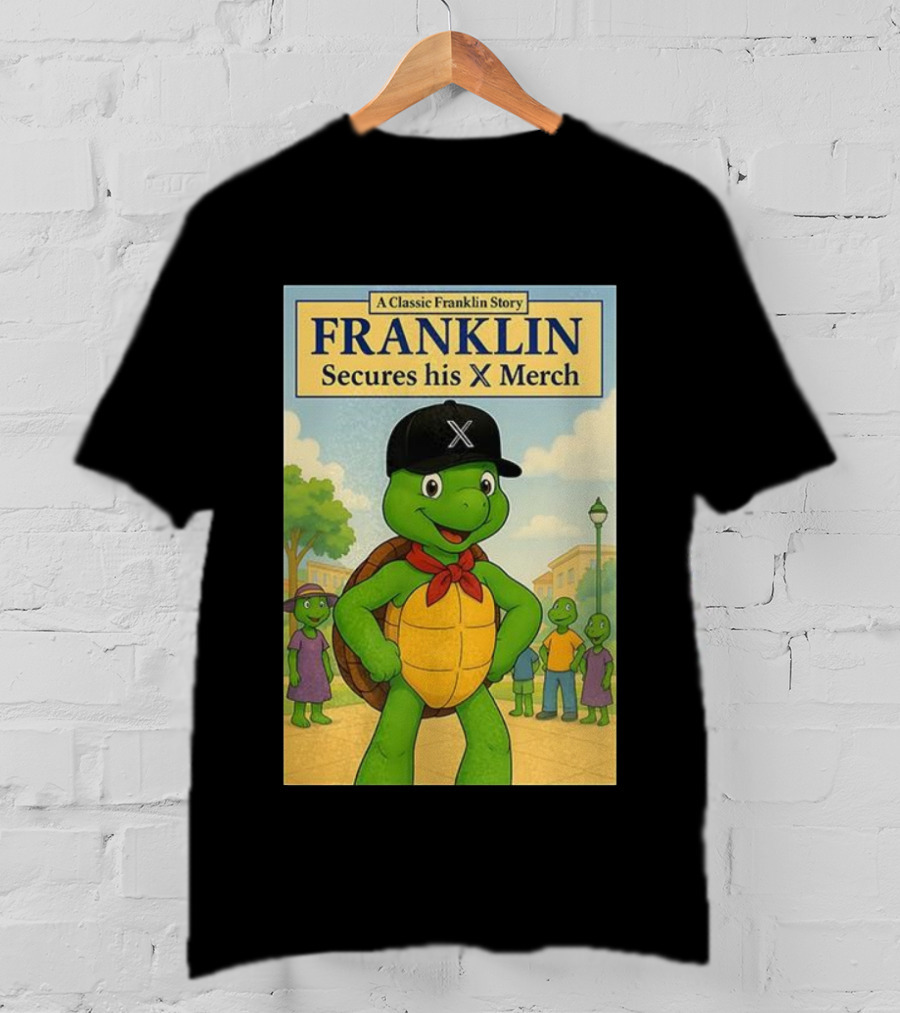 Franklin Secures His X Merch A Classic Franklin Story T-Shirt