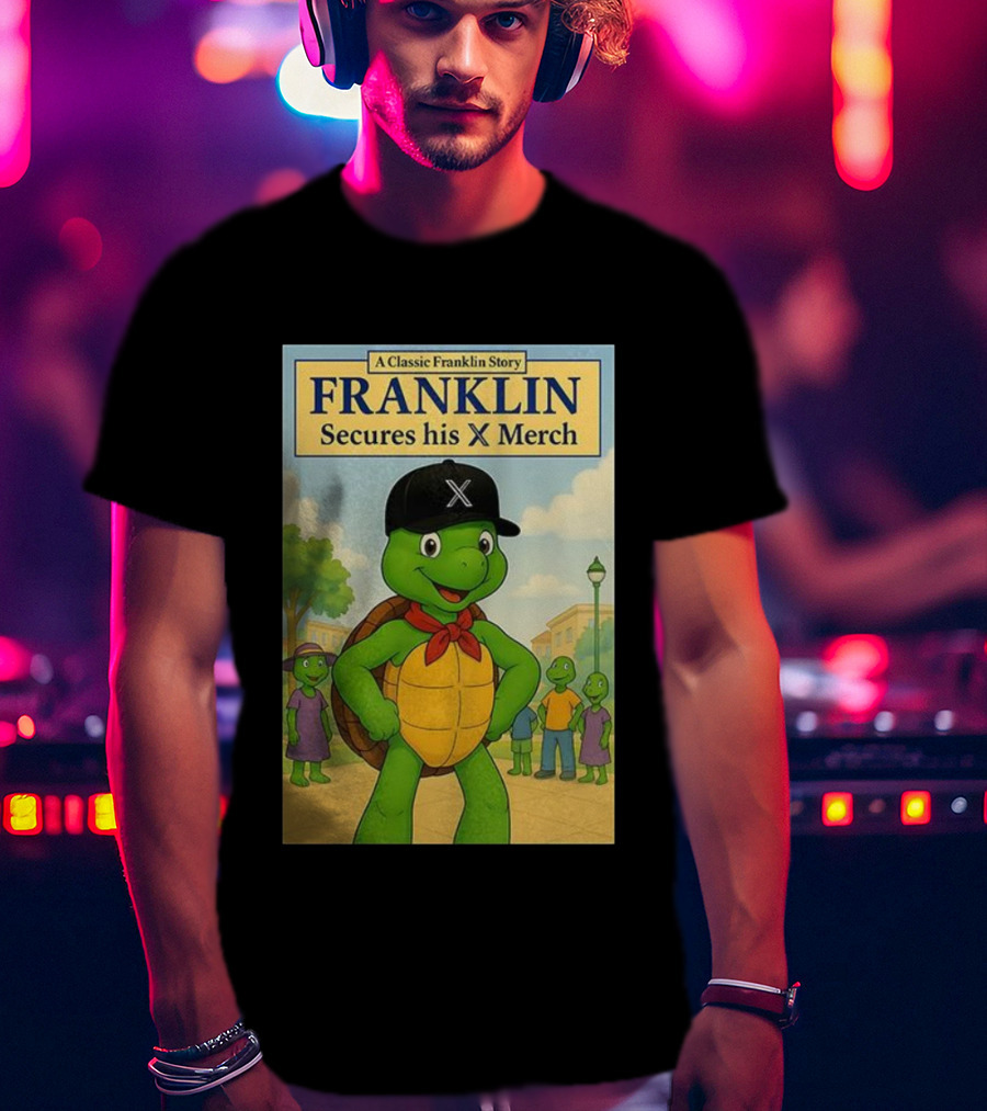 Franklin Secures His X Merch A Classic Franklin Story T-Shirt