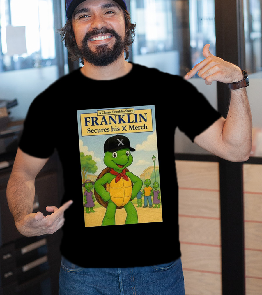 Franklin Secures His X Merch A Classic Franklin Story T-Shirt