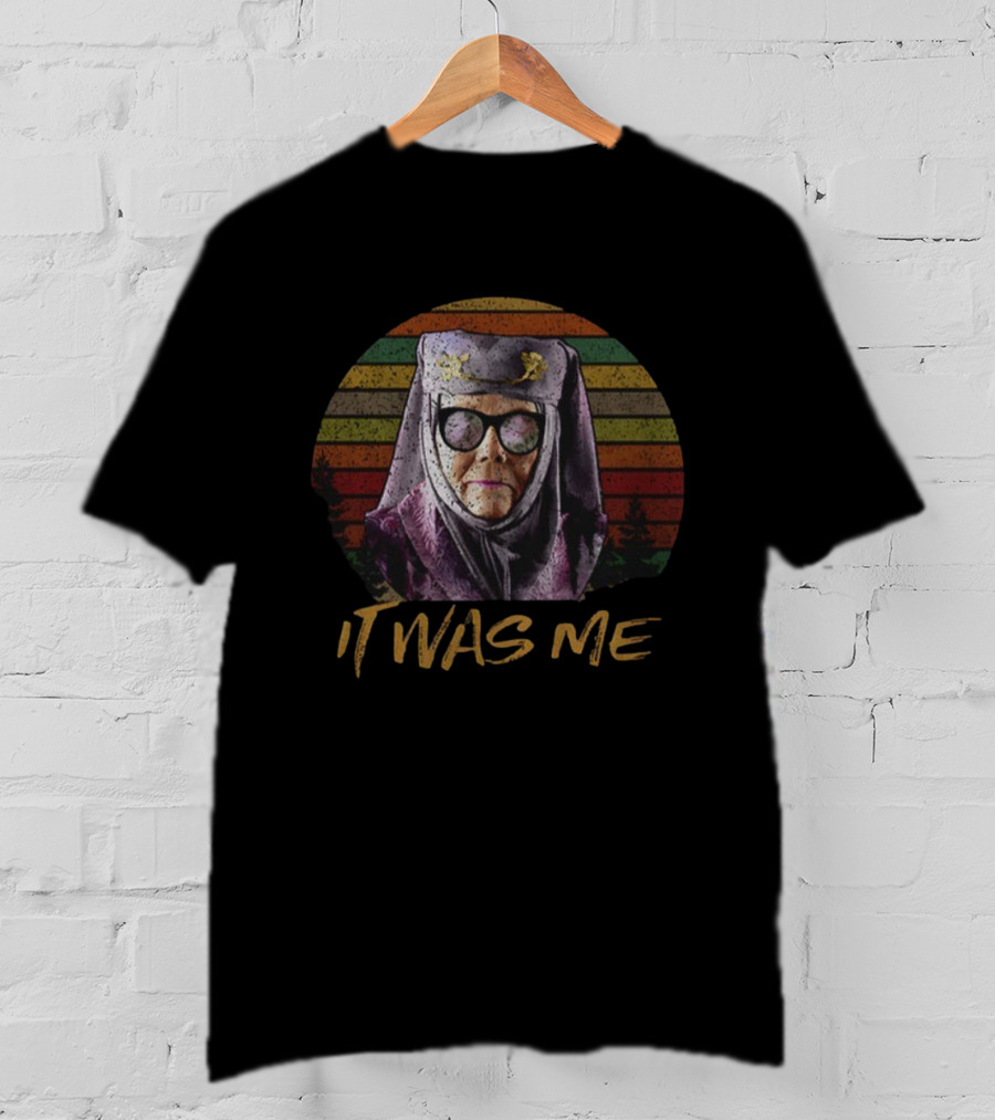Game Of Thrones Olenna Tyrell It Was Me Vintage Retro Style T-Shirt