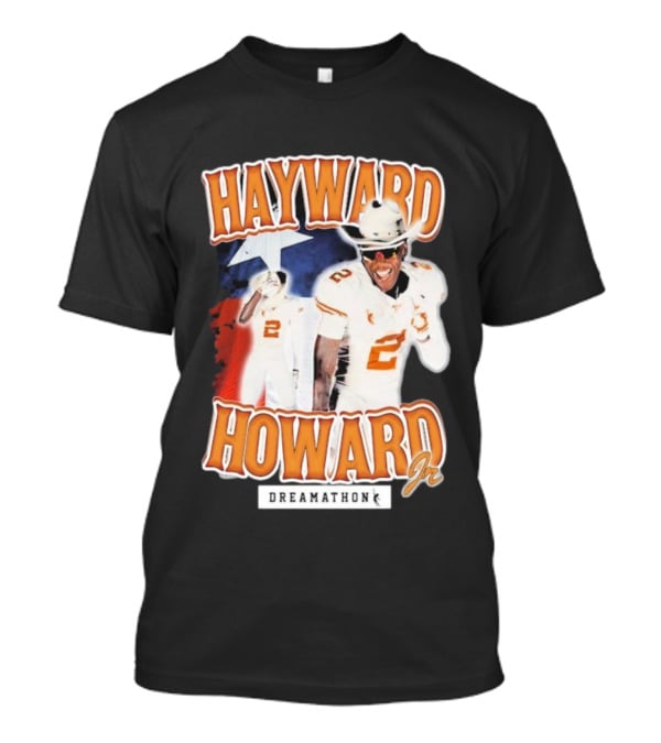 Hayward Howard Jr Dreamathon Texas Football Cowboys T-Shirt