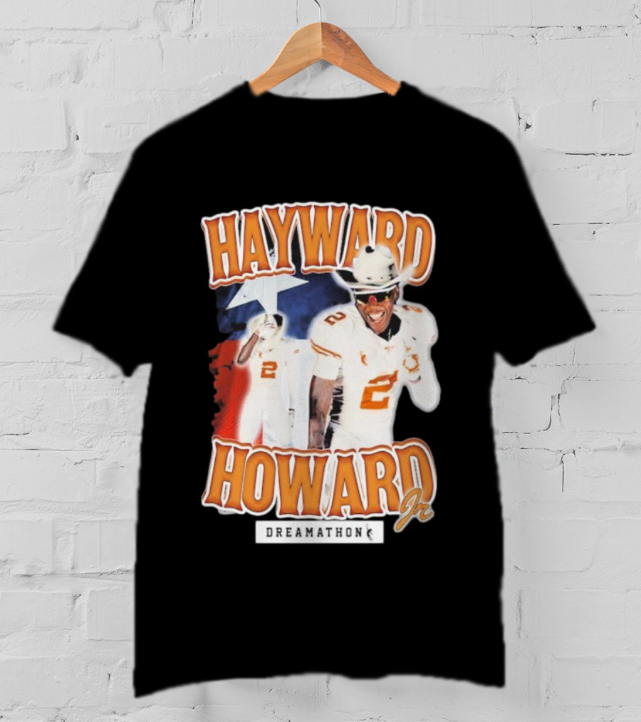 Hayward Howard Jr Dreamathon Texas Football Cowboys T-Shirt