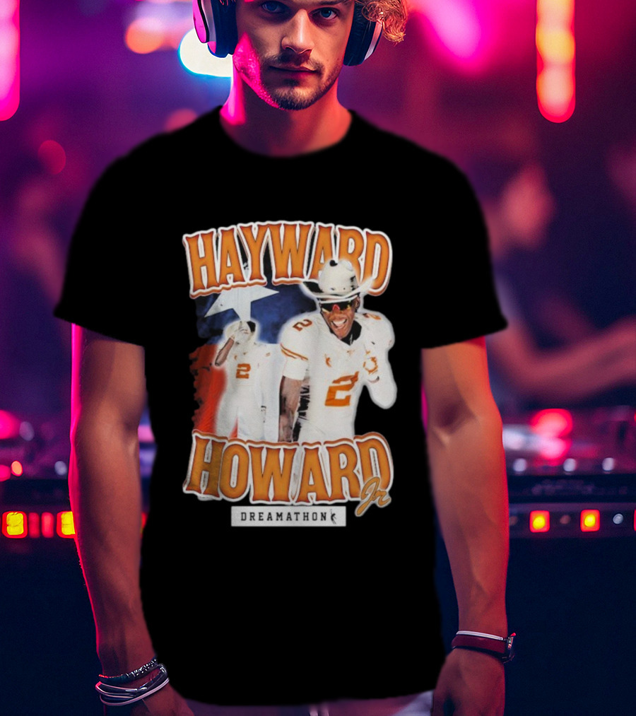 Hayward Howard Jr Dreamathon Texas Football Cowboys T-Shirt