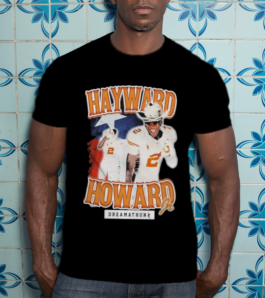 Hayward Howard Jr Dreamathon Texas Football Cowboys T-Shirt