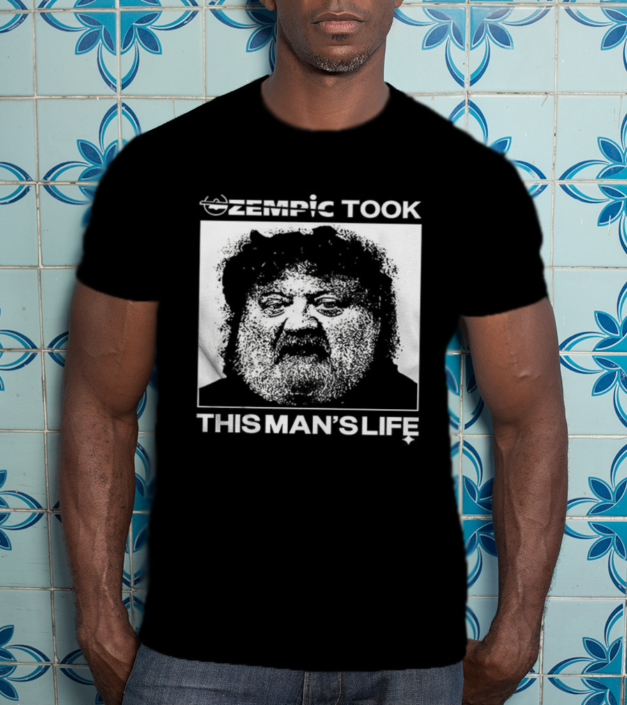 Ozempic Took This Man's Life Meatcanyon Meme T-Shirt